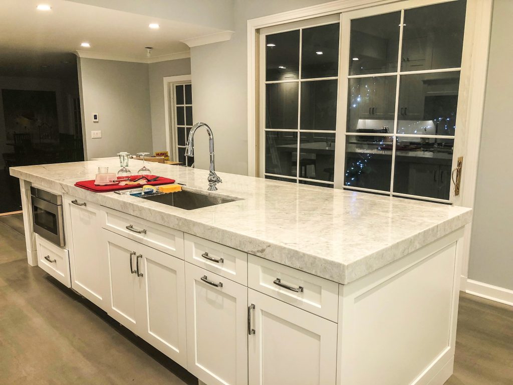 Porcelain Countertop Installation